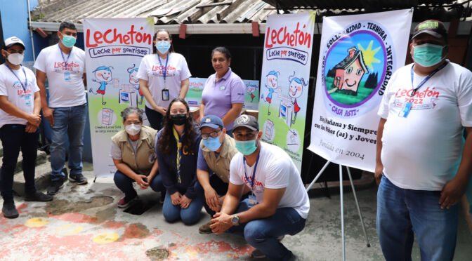 Sula, Tetrapak y Scouts Honduras dan 102,260 vasos de leche